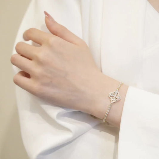 Bransoletka Tenisowa Clover